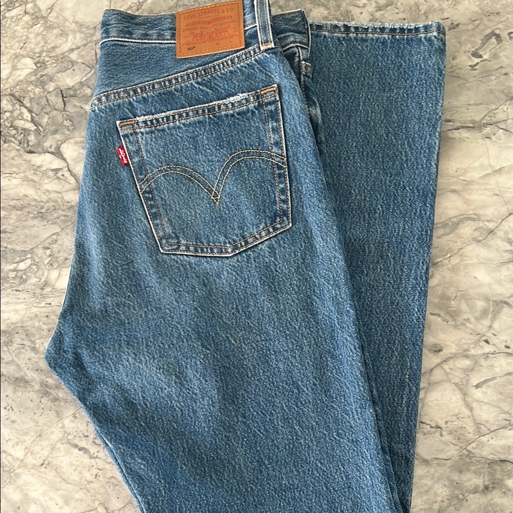Levi's Classic Blue Denim Jeans